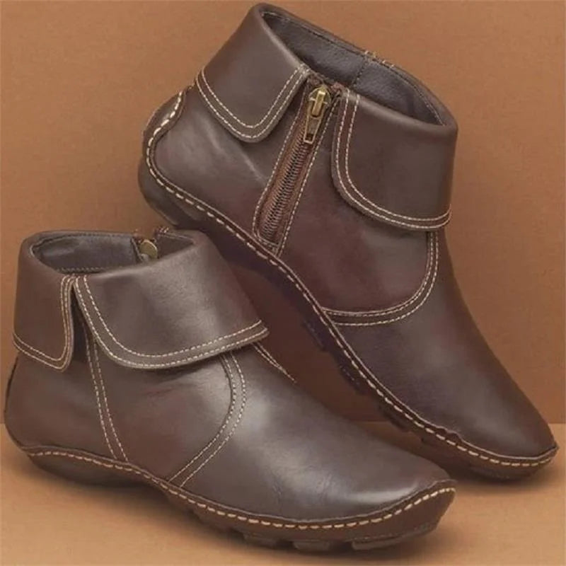 Womens Vintage Ankle Boots