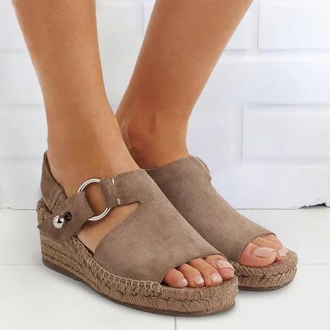 Espadrille-Wedge für Frauen