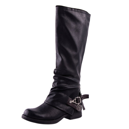 Elegante und detaillierte stützende Stiefel