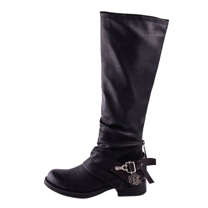 Elegante und detaillierte stützende Stiefel