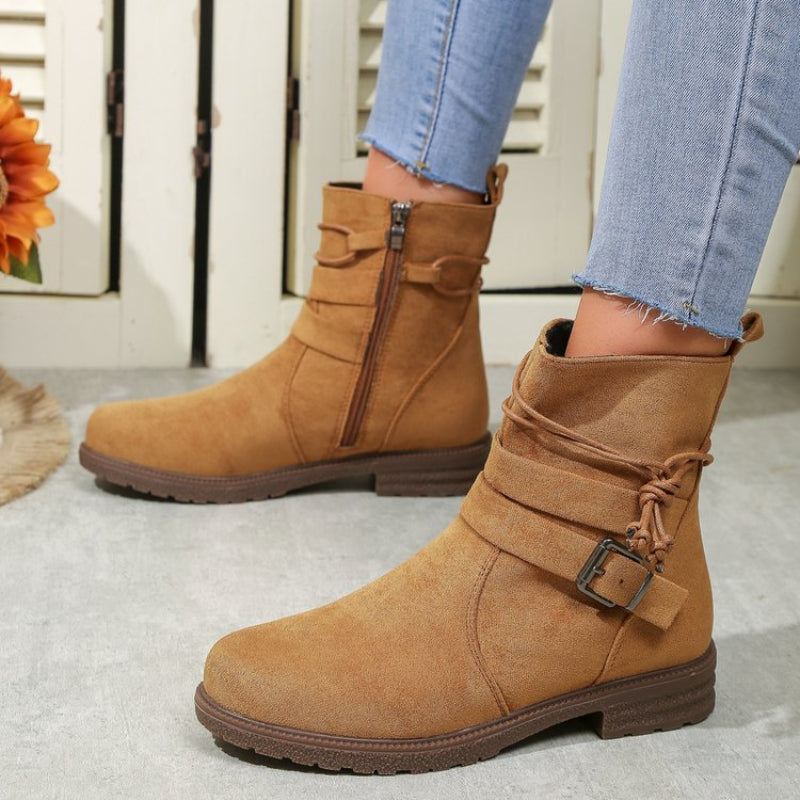 Stylische und stützende orthopädische Stiefel