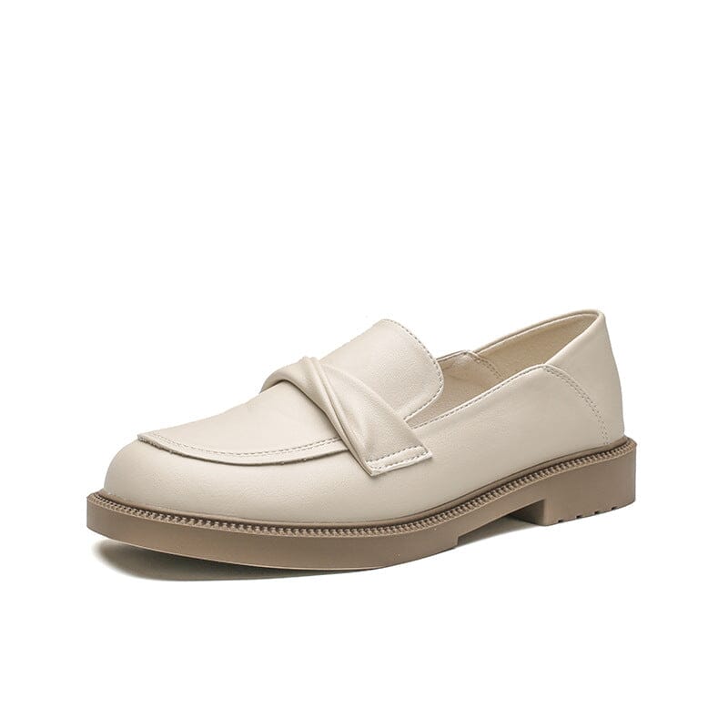 Loafer Freizeitschuhe Flache Schuhe mit dicker Sohle