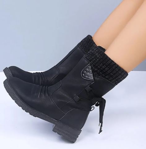 Stylische und stützende orthopädische Stiefel