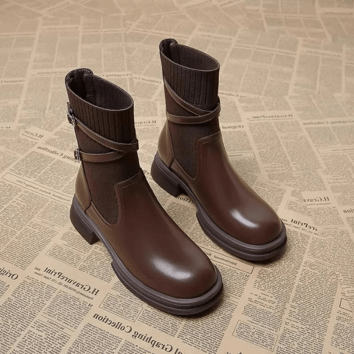 Bequeme und modische orthopädische Stiefelette