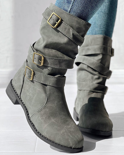 Stylische und stützende orthopädische Stiefel