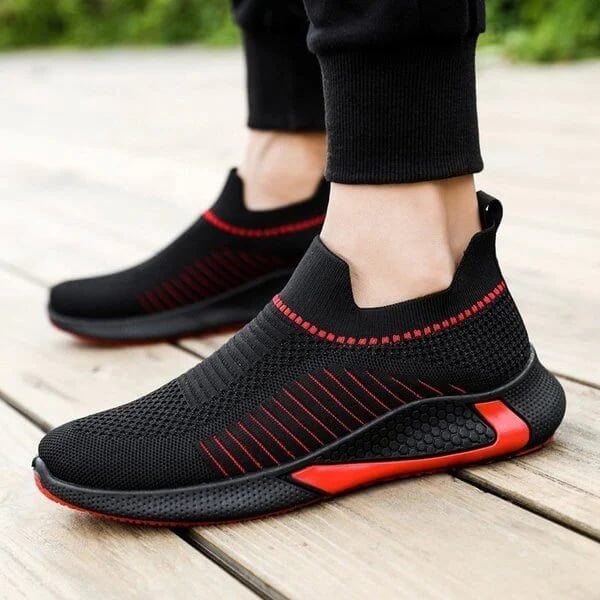 Atmungsaktiv Mann Turnschuhe Slip On Loafer Schuh