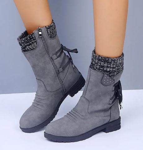 Stylische und stützende orthopädische Stiefel