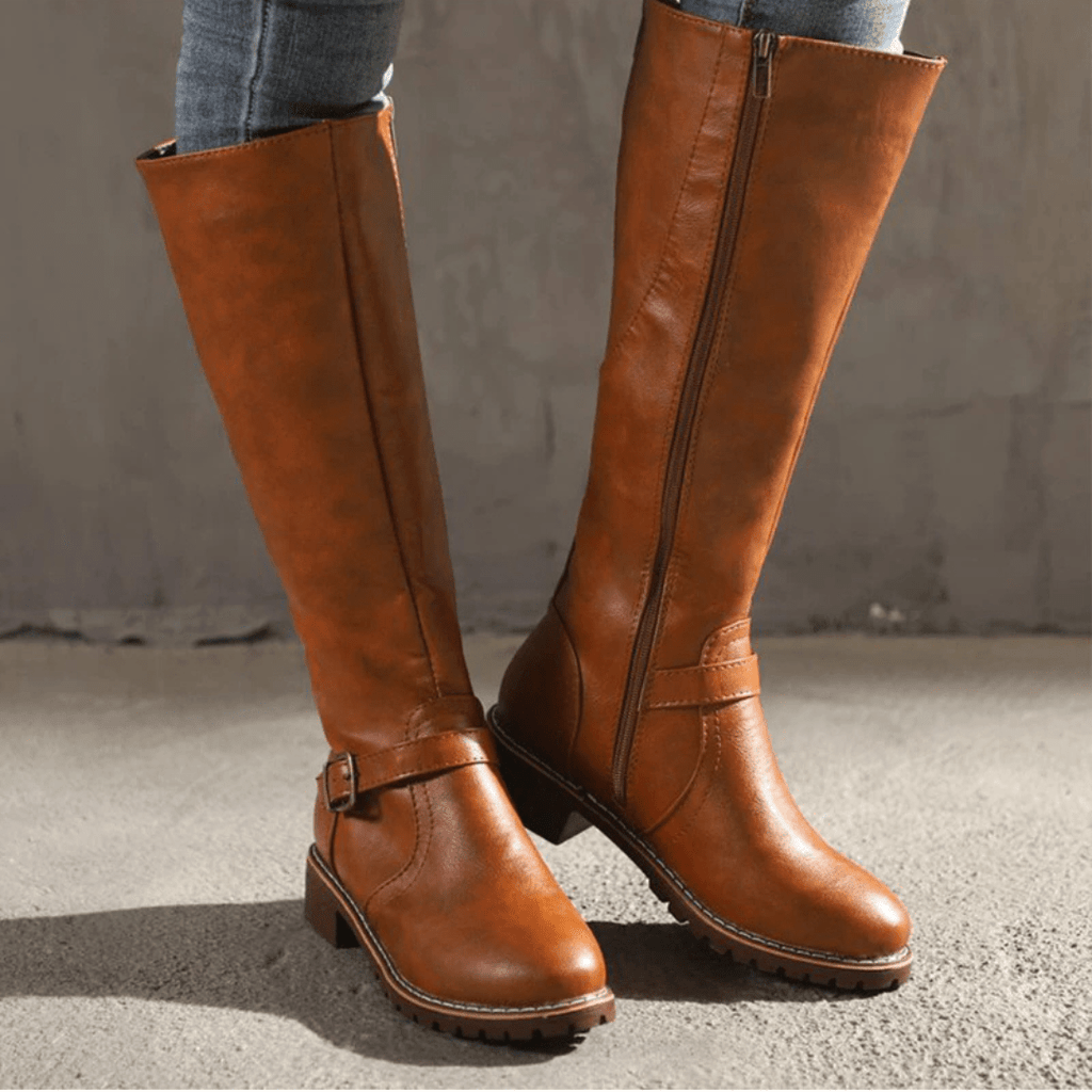 Stylische und stützende orthopädische Stiefel